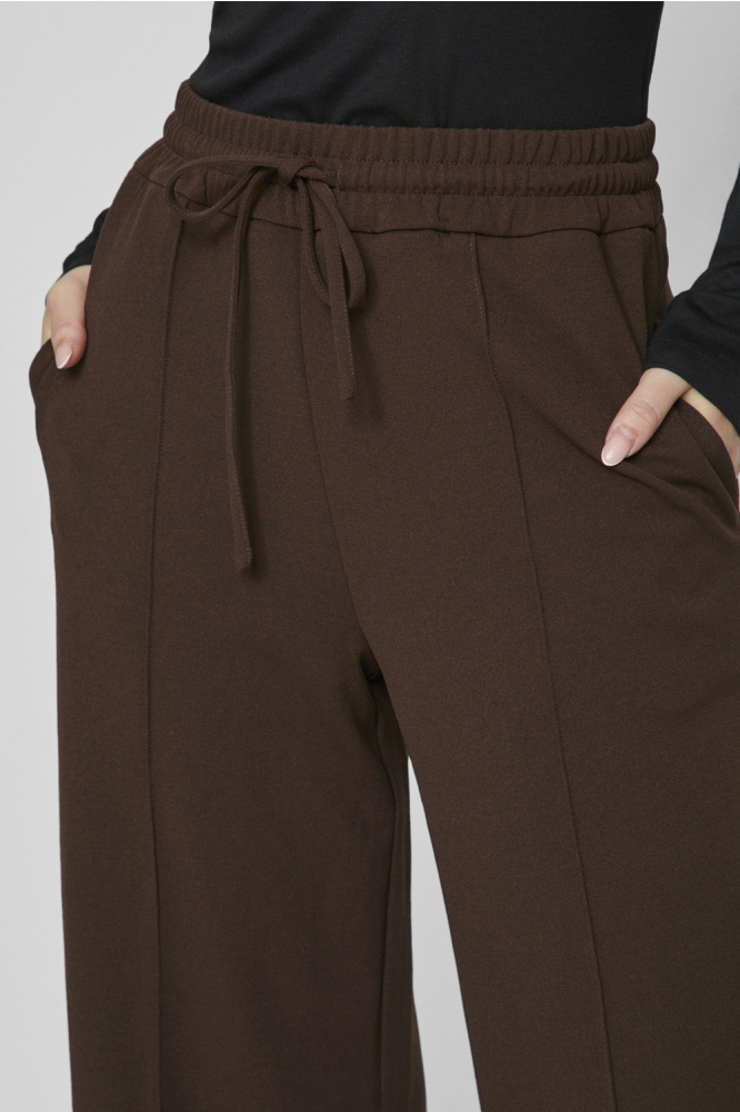 VICLUA HW WIDE PANTS-NOOS 14095436 COFFEE BEAN