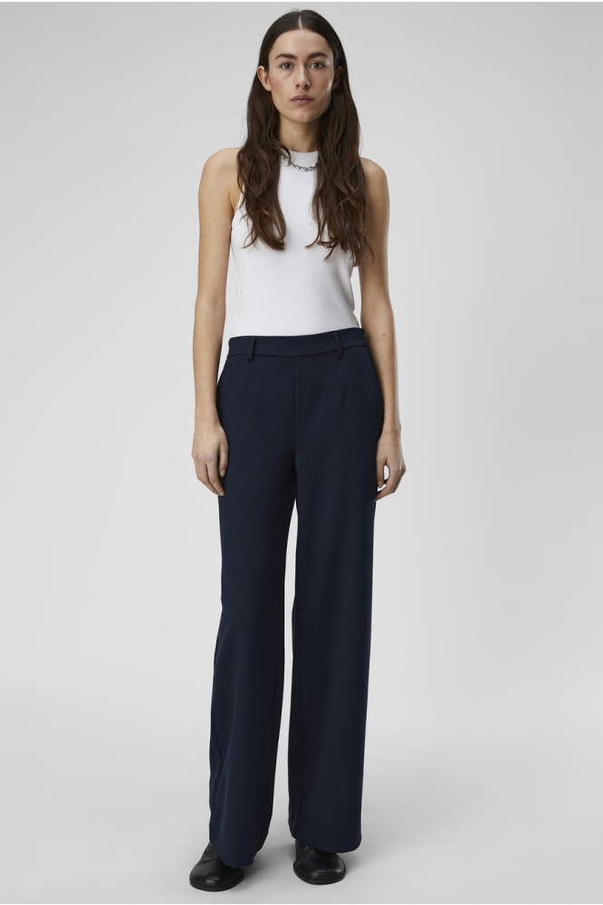 OBJLISA WIDE PANT NOOS 23037921 SKY CAPTAIN