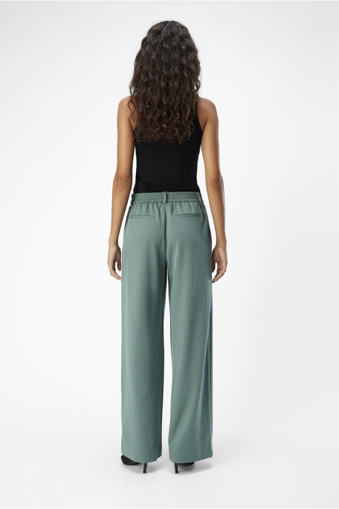 OBJLISA WIDE PANT NOOS 23037921 DARK FOREST