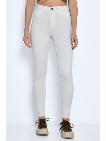 Noisy may Jeans NMCALLIE HW SKINNY JEANS BW S 27015706 Bright White