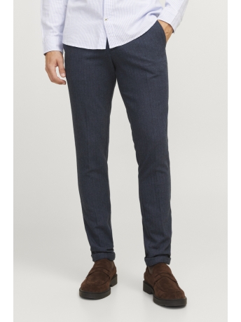 Jack & Jones Broek JPSTMARCO JJHENRY CHINO SN 12260906 NAVY BLAZER/HERRINGBON