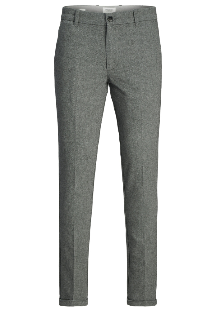 JPSTMARCO JJHENRY CHINO SN 12260906 Grey Melange/HERRINGBON