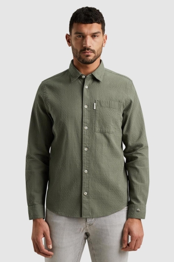 Cast Iron Overhemd SHIRT WITH CHECK TEXTURE CSI2402205 6495