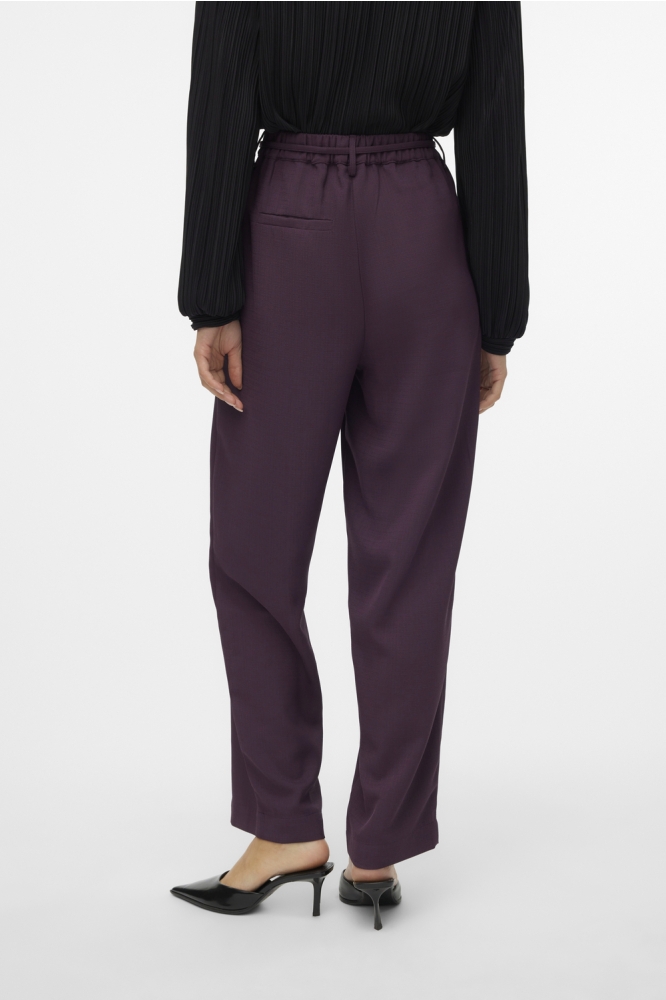 VMOMANI PANTS WVN BTQ GA 10316151 PLUM PERFECT