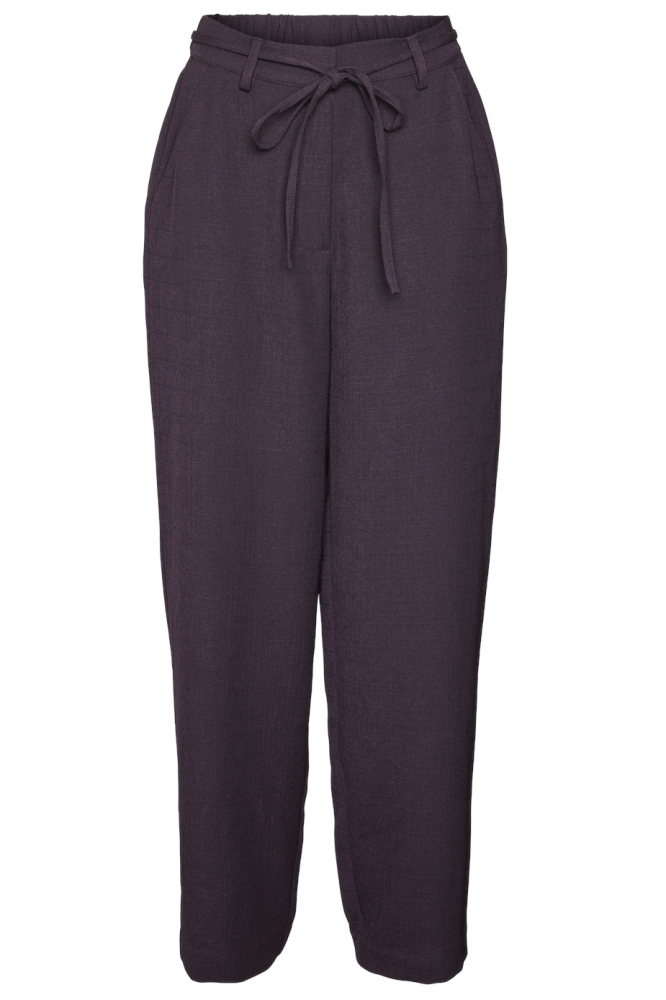 VMOMANI PANTS WVN BTQ GA 10316151 PLUM PERFECT