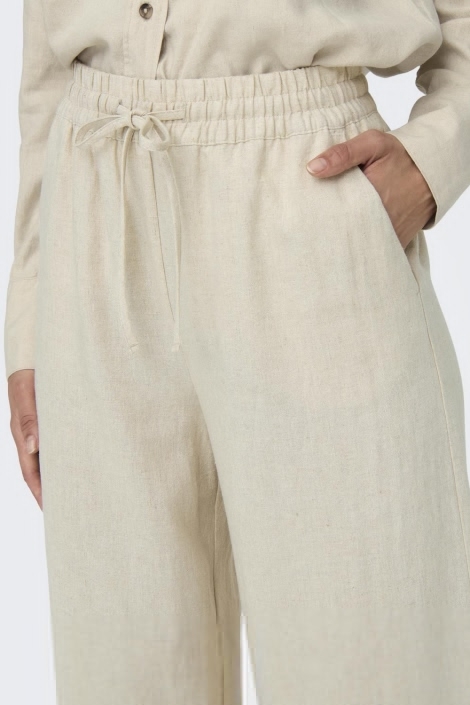 Jacqueline de Yong jdysay hw linen wide pant wvn noos