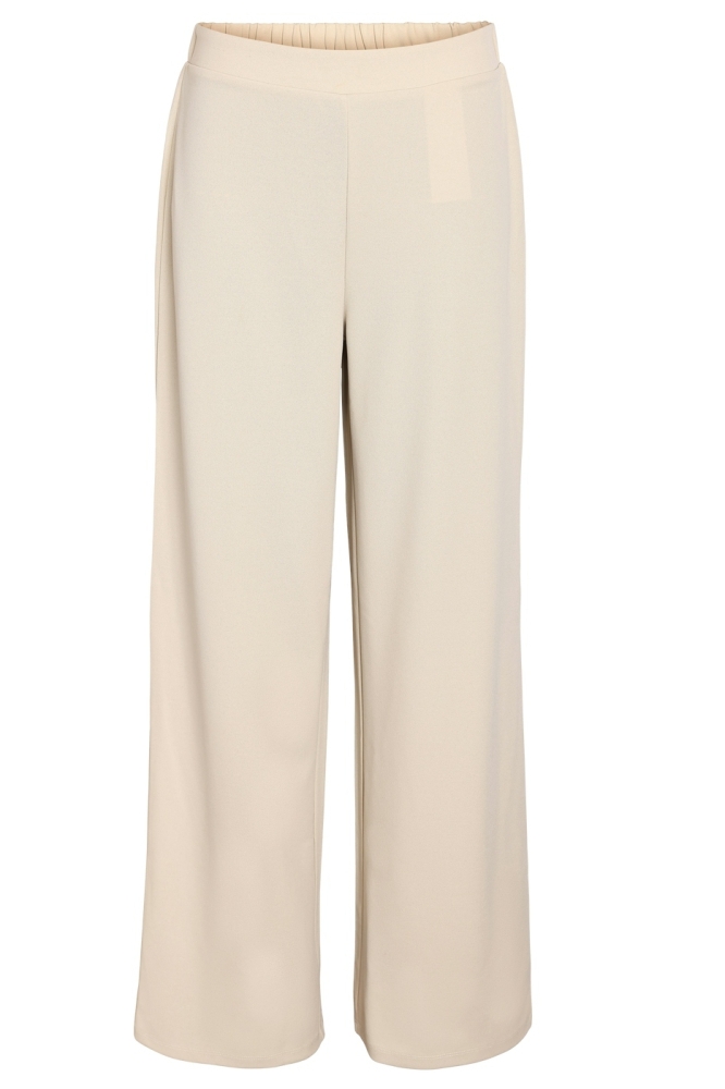 NMBOB HW ELASTIC WIDE PANT JRS NOOS 27029578 OATMEAL