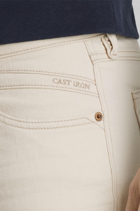 Cast Iron shiftback tapered ecru denim