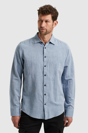 PME legend Overhemd SHIRT IN COTTON LINEN PSI2403220 5187