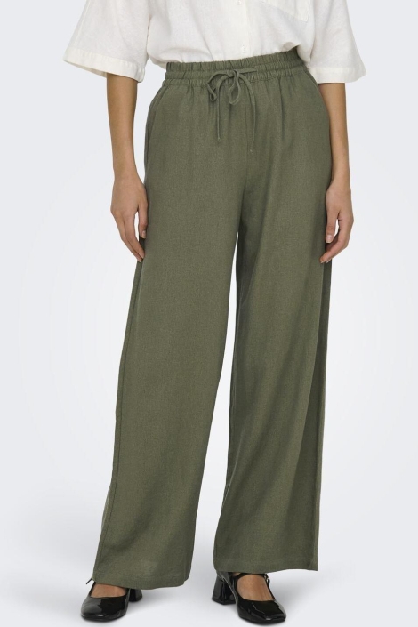 Jacqueline de Yong jdysay hw linen wide pant wvn noos