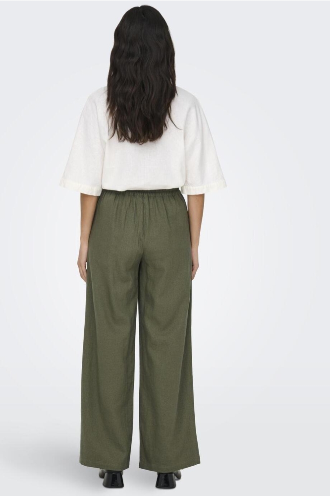 JDYSAY HW LINEN WIDE PANT WVN NOOS 15318361 Kalamata