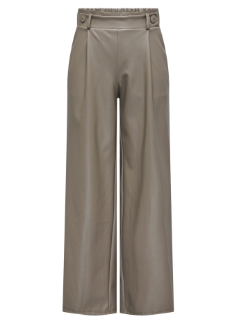 Jacqueline de Yong Broek JDYSOYA GEGGO PU PANT JRS NOOS 15328975 Walnut