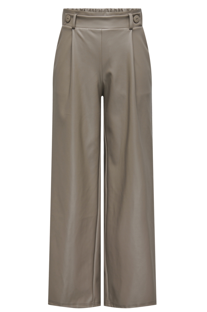 JDYSOYA GEGGO PU PANT JRS NOOS 15328975 Walnut