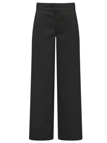 Jacqueline de Yong Broek JDYEMMA MW STRAIGHT PANT WVN 15335438 Black