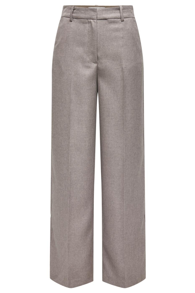 JDYAURA HW WIDE PANT PNT 15332762 Malt Ball/MELANGE