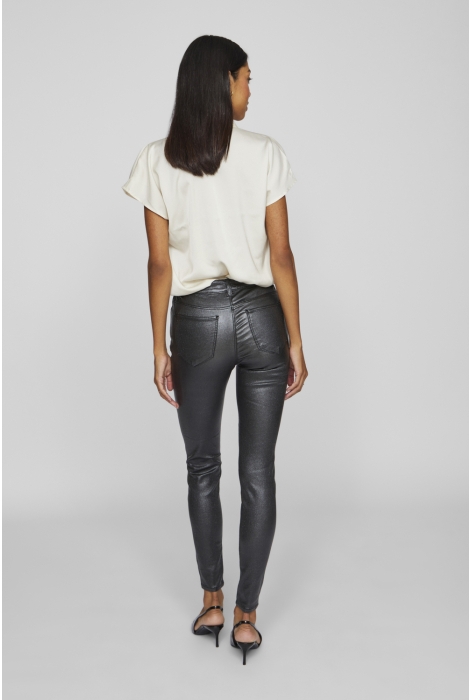 Vila visarah rw glitter coated jeans blk