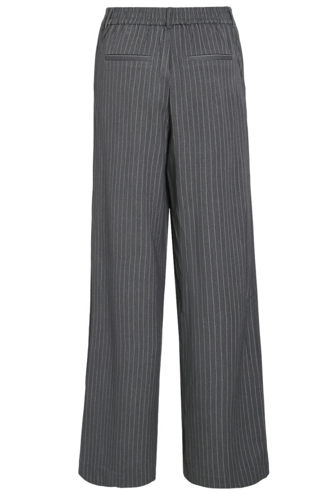 VIVARONE PATTERN HW WIDE PANT - NOO 14089556 Medium Grey Melange