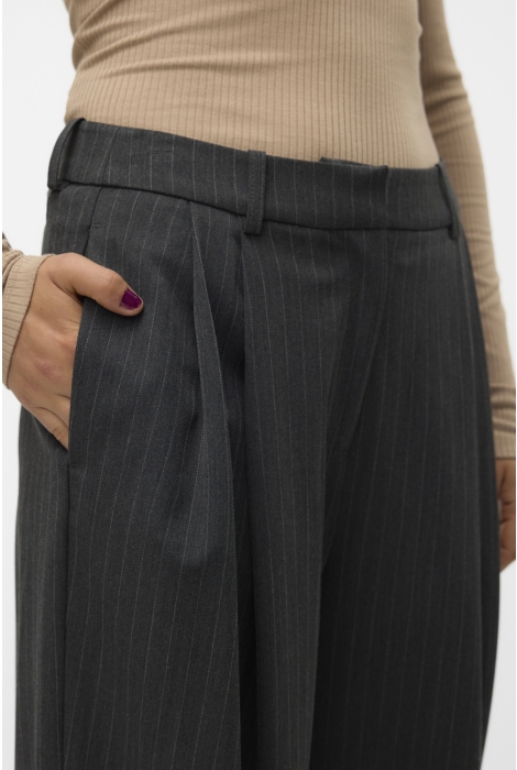 Vero Moda vmsilje mw wide pinstripe pants