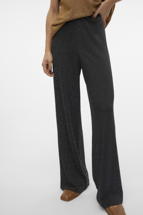 Vero Moda vmkanva nw glitter wide pant jrs