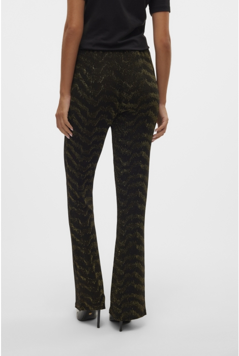 Vero Moda vmlucy hw glitter flared pant jrs