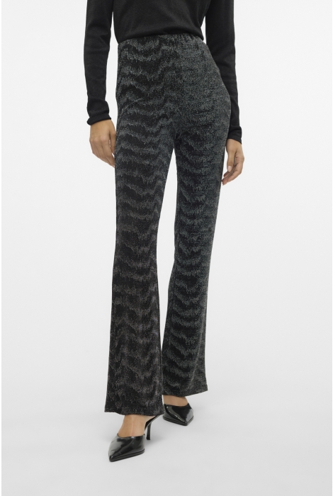 Vero Moda vmlucy hw glitter flared pant jrs