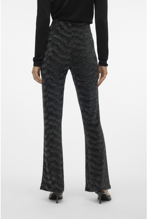 Vero Moda vmlucy hw glitter flared pant jrs