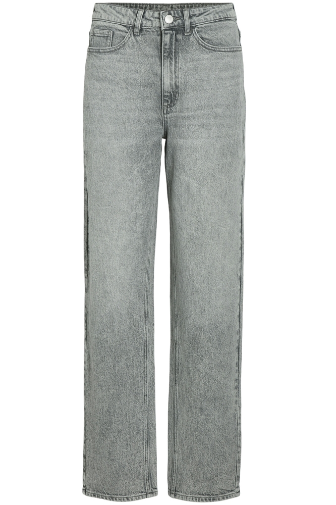 VIKELLY JAF HW STRAIGHT JEANS-NOOS 14084730 Light Grey Deni/Wash lgd 0