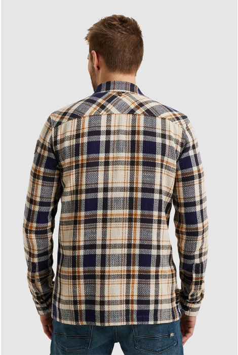 PME legend long sleeve shirt ctn matt dobby