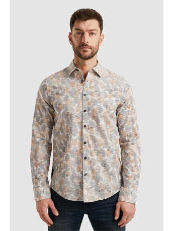 PME legend Overhemd SHIRT IN COTTON AND LINEN PSI2406231 7011