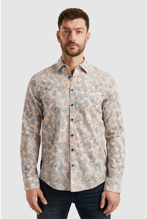 PME legend long sleeve shirt print on ctn lin