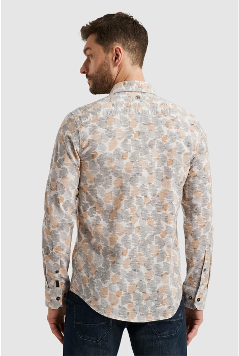 PME legend long sleeve shirt print on ctn lin