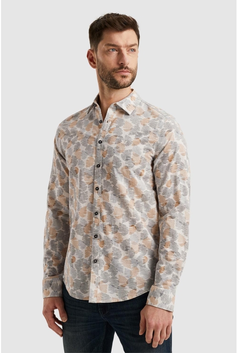 PME legend long sleeve shirt print on ctn lin