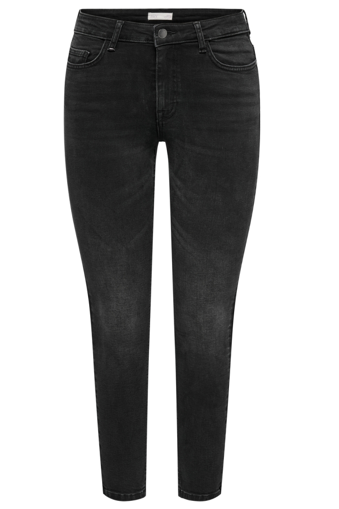 JDYFINA MW SKINNY ANKLE JNS BLK DNM 15346535 Black Denim