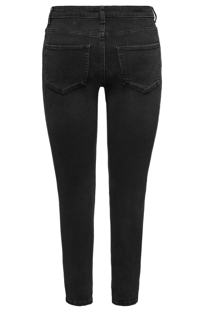 JDYFINA MW SKINNY ANKLE JNS BLK DNM 15346535 Black Denim