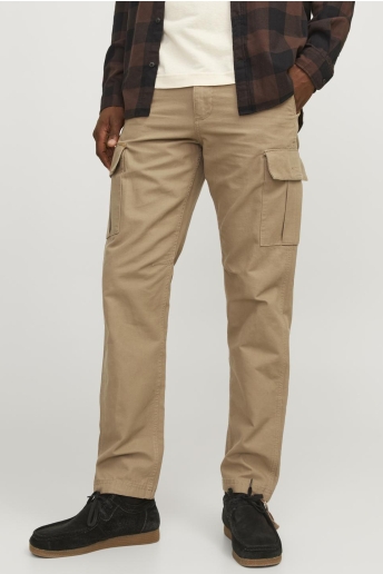 Jack & Jones Broek JPSTKANE BARKLEY CARGO PANT NOOS 12258150 ELMWOOD