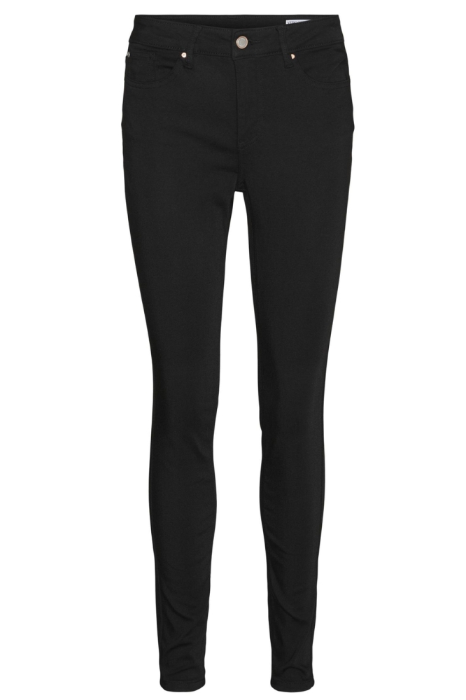 VMFLASH MR SKINNY JEANS LI140 GA NO 10308403 Black