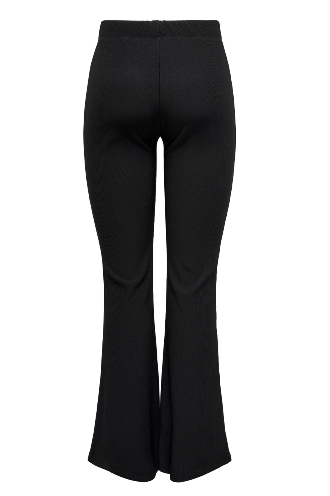 ONLFEVER RIB FLARED PANTS JRS NOOS 15331091 BLACK