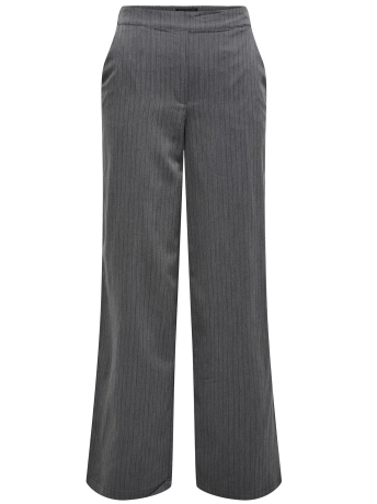 Jacqueline de Yong Broek JDYULRIKKE MW PANT PNT 15332697 DARK GREY/PINSTRIPE