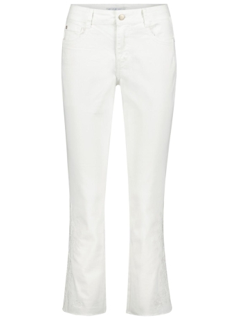 Red Button Jeans KATE OFFWHITE AND EMBROIDERY SRB4210 38 OFF WHITE