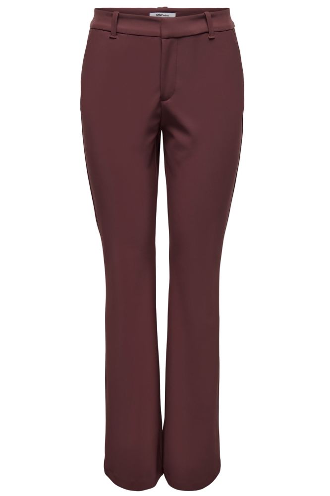 ONLTRAVEL MW FLARED PANT TLR 15324878 RED MAHOGANY