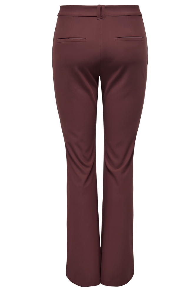 ONLTRAVEL MW FLARED PANT TLR 15324878 RED MAHOGANY