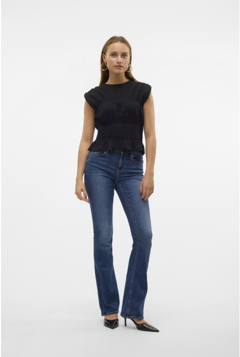 Vero Moda vmflash mr flared jeans li3110 ga n