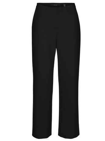 Vero Moda Broek VMCLAIR MW STRAIGHT PANT NOOS 10308336 BLACK