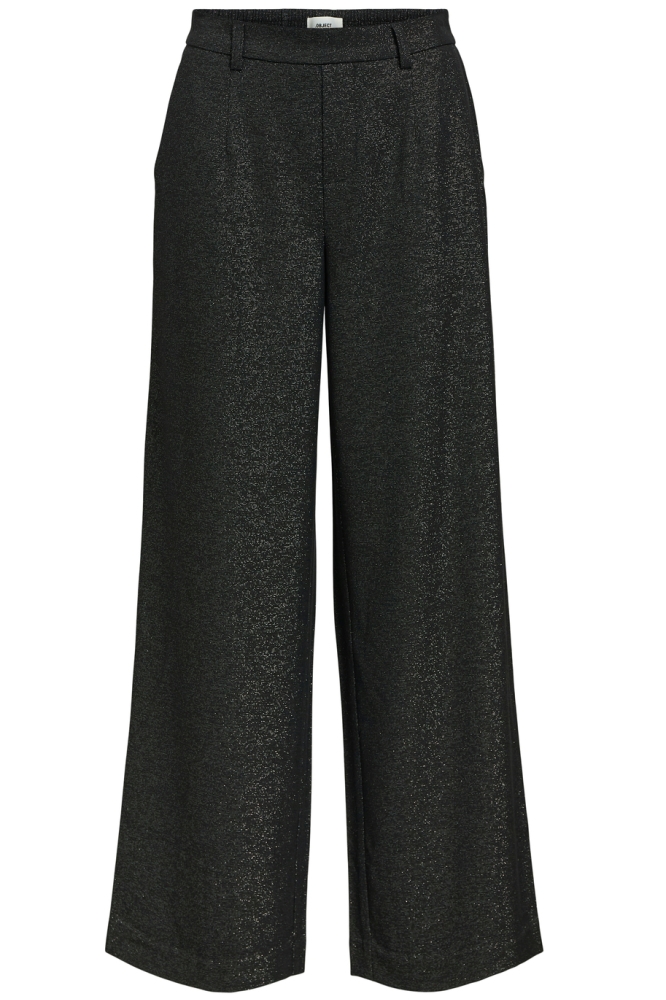 OBJEVELLYN LISA MW LO PANTS E WI 24 23046292 BLACK/GLITTER