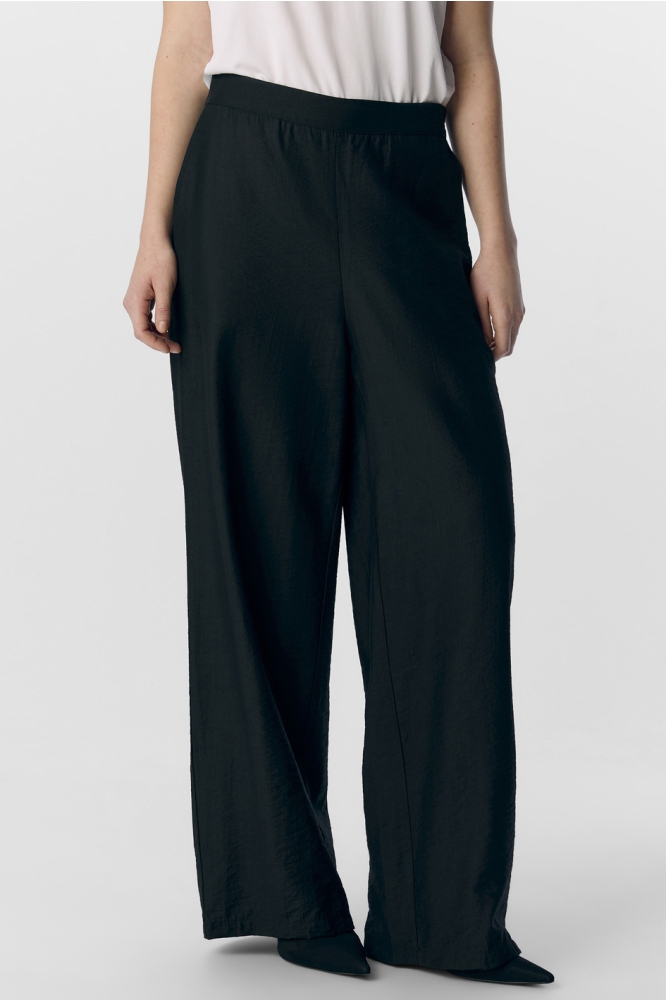 OBJYUI HW WIDE PANTS 137 23046027 Black