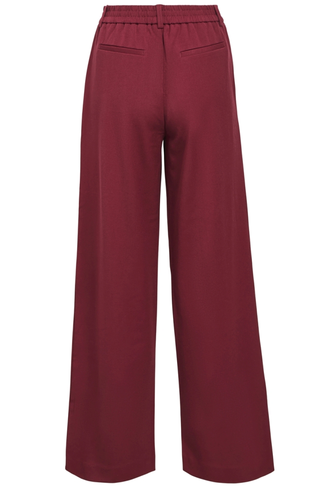 OBJLISA WIDE PANT NOOS 23037921 CABERNET/COL