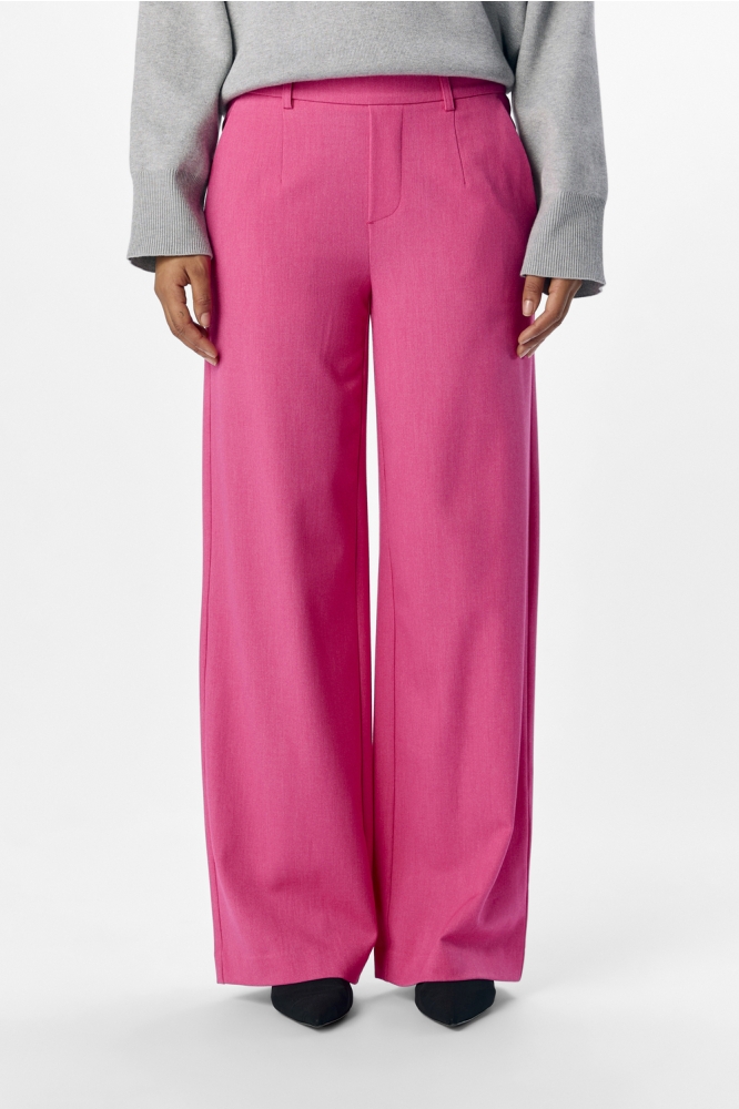 OBJLISA WIDE PANT NOOS 23037921 RASPBERRY SORBET