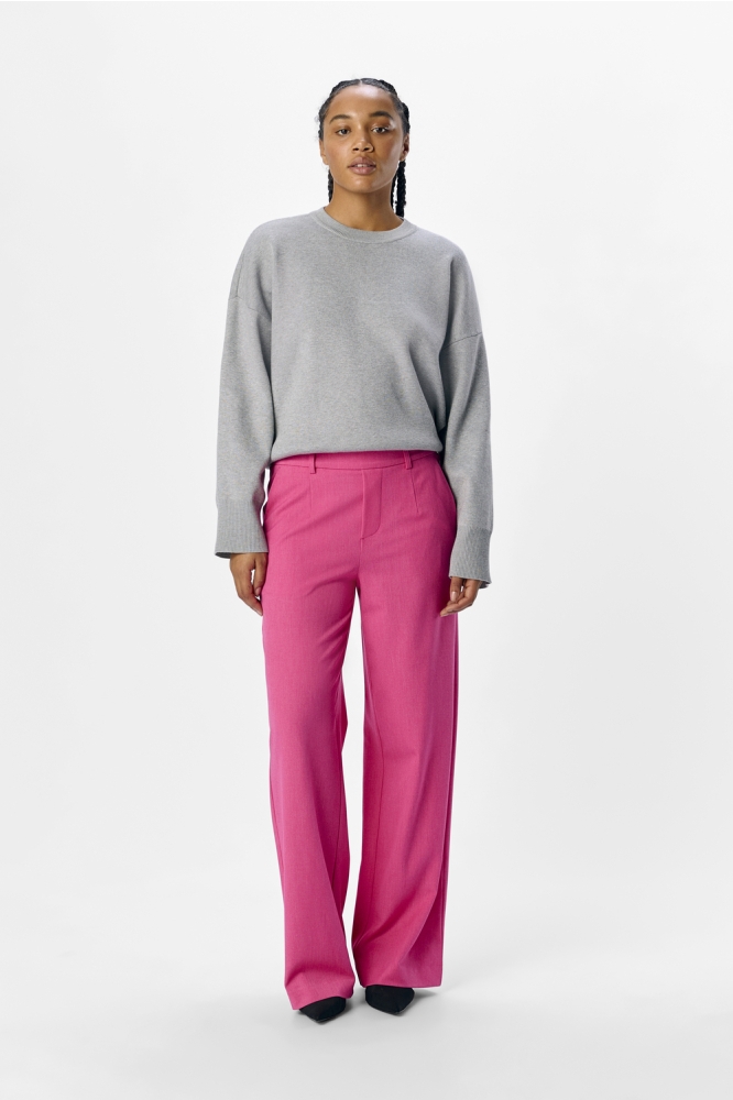 OBJLISA WIDE PANT NOOS 23037921 RASPBERRY SORBET