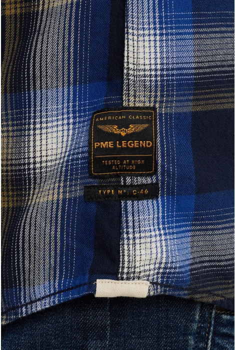 PME legend long sleeve shirt ctn twill check