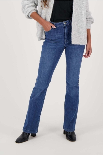 Zusss Jeans FLARED JEANS 0303 030 DONKERBLAUW